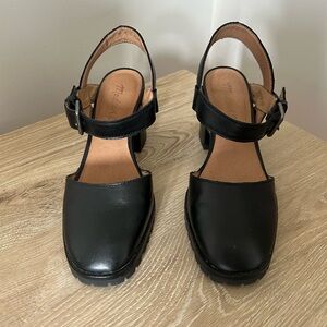 Black Madewell lugsole Maryjane size 5 1/2